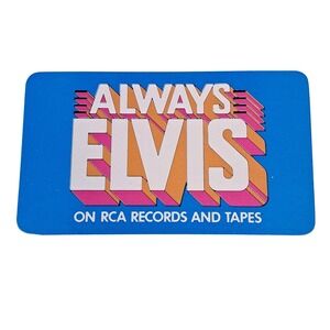 Elvis‎ Presley Pocket Calendar 1979 RCA Card VTG NOS Original Production Mint